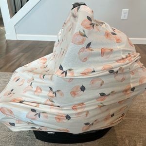 Copper Pearl Multi-Use Cover (Caroline Print)